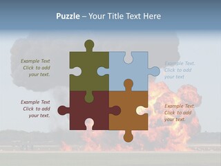 Accident Fire Inferno PowerPoint Template