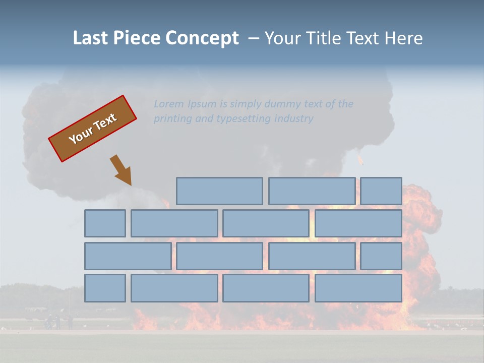 Accident Fire Inferno PowerPoint Template