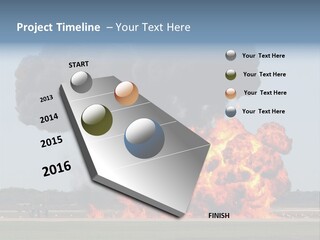 Accident Fire Inferno PowerPoint Template