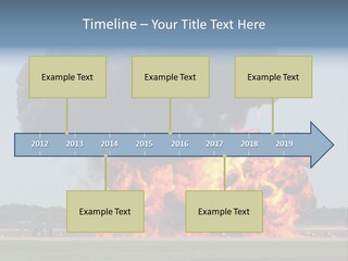 Accident Fire Inferno PowerPoint Template