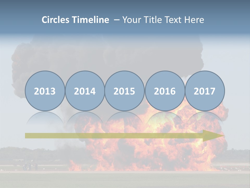 Accident Fire Inferno PowerPoint Template