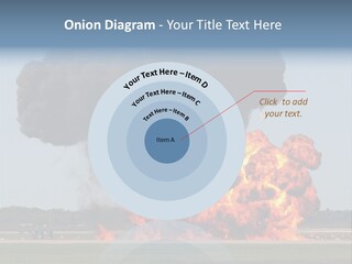 Accident Fire Inferno PowerPoint Template