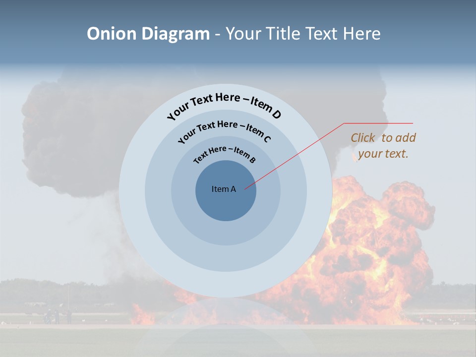 Accident Fire Inferno PowerPoint Template