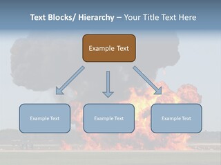 Accident Fire Inferno PowerPoint Template