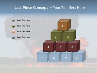 Accident Fire Inferno PowerPoint Template