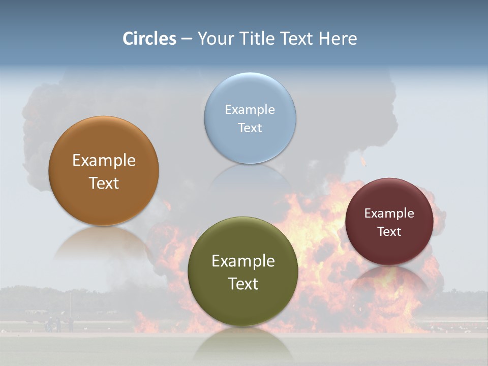 Accident Fire Inferno PowerPoint Template