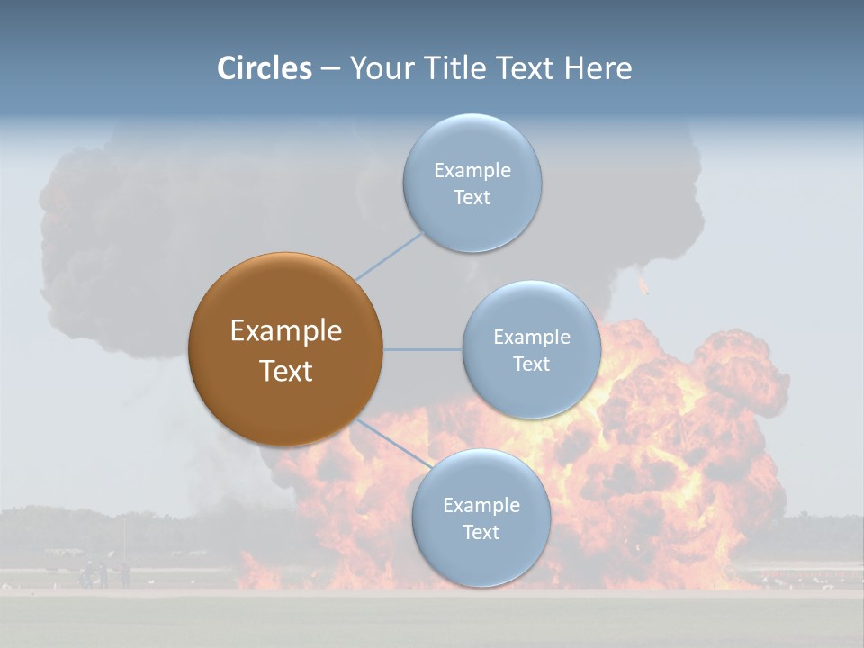 Accident Fire Inferno PowerPoint Template