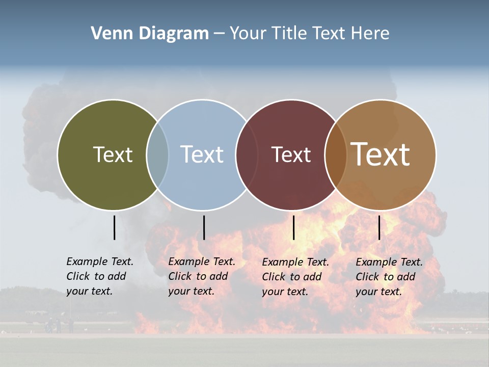 Accident Fire Inferno PowerPoint Template