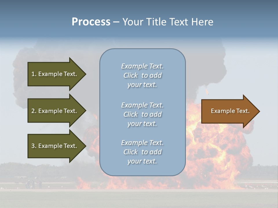 Accident Fire Inferno PowerPoint Template
