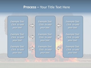Accident Fire Inferno PowerPoint Template