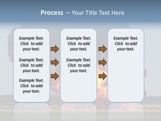 Accident Fire Inferno PowerPoint Template
