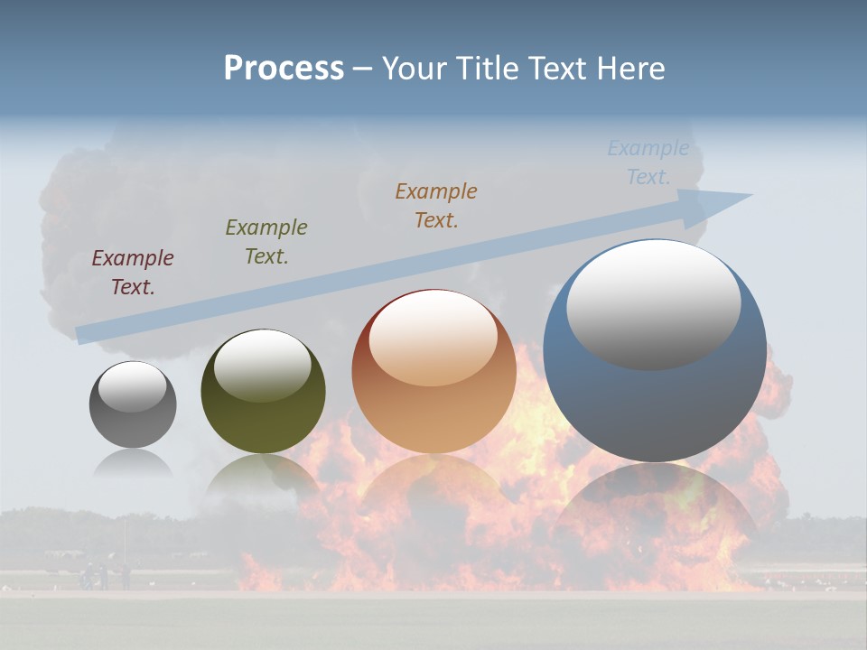 Accident Fire Inferno PowerPoint Template