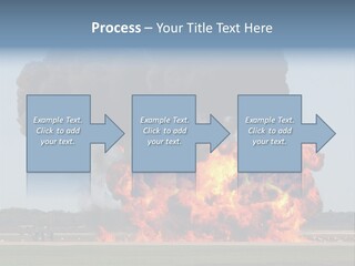 Accident Fire Inferno PowerPoint Template