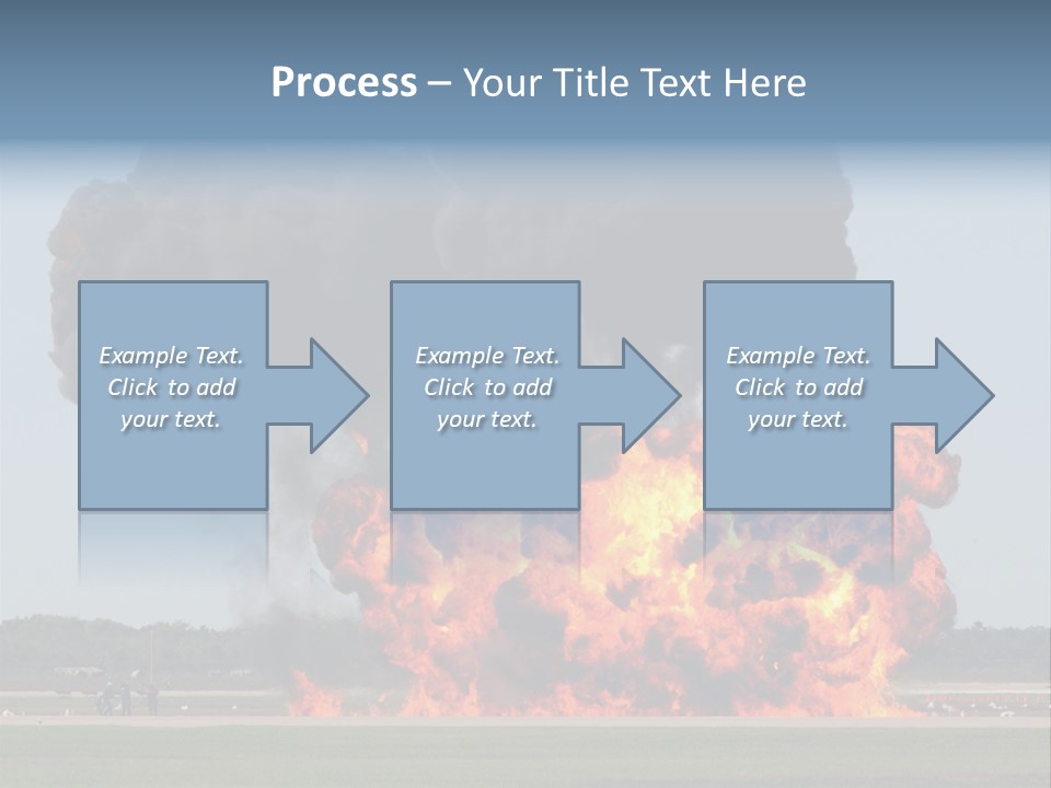Accident Fire Inferno PowerPoint Template