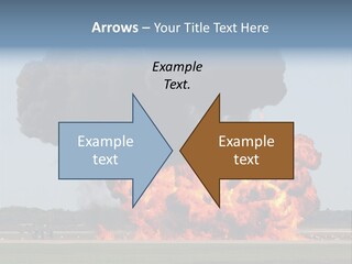 Accident Fire Inferno PowerPoint Template