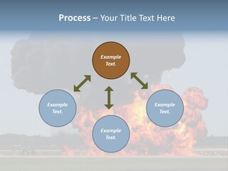 Accident Fire Inferno PowerPoint Template