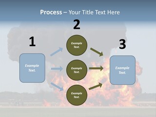 Accident Fire Inferno PowerPoint Template