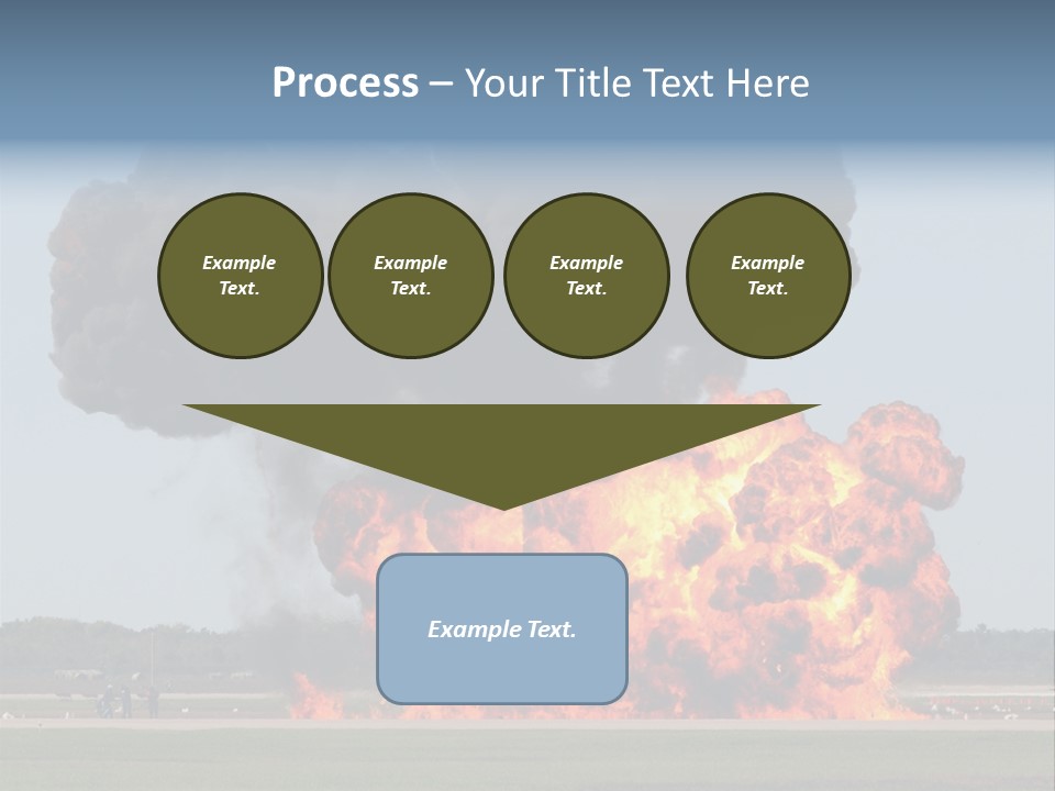 Accident Fire Inferno PowerPoint Template