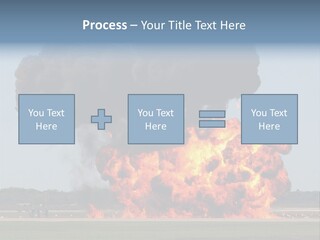 Accident Fire Inferno PowerPoint Template