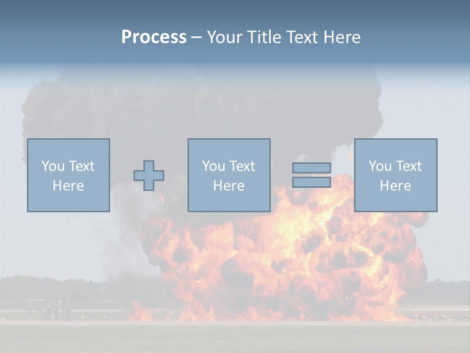 Accident Fire Inferno PowerPoint Template