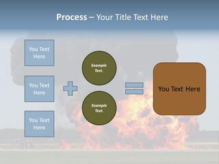 Accident Fire Inferno PowerPoint Template