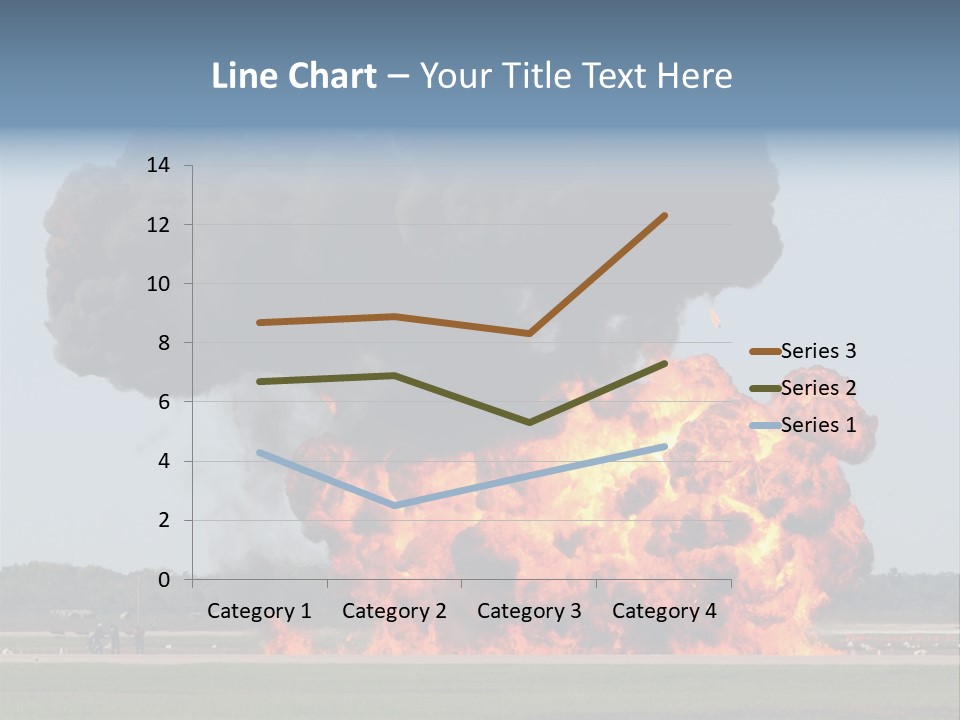 Accident Fire Inferno PowerPoint Template