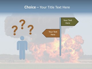 Accident Fire Inferno PowerPoint Template