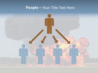 Accident Fire Inferno PowerPoint Template