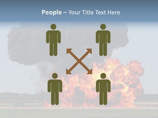 Accident Fire Inferno PowerPoint Template