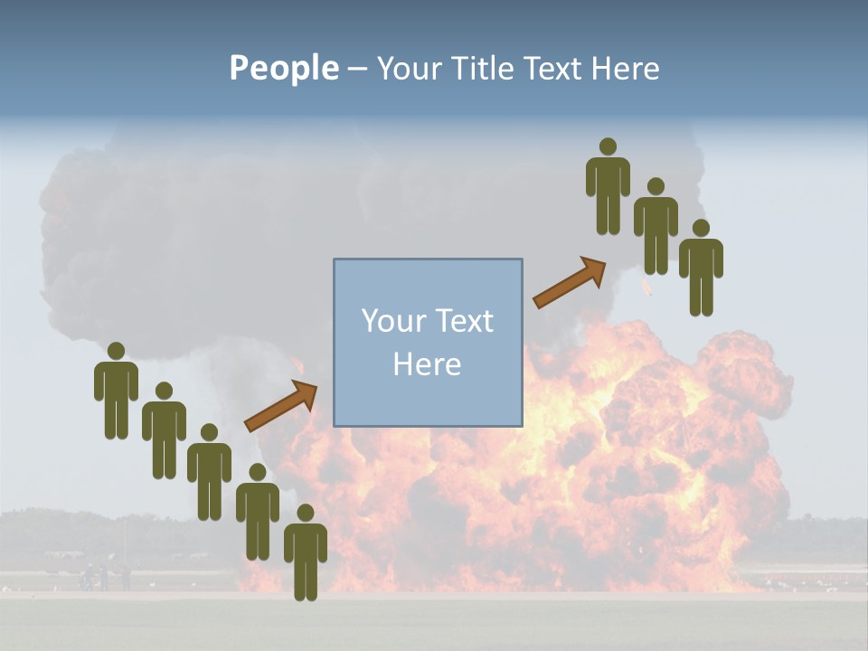 Accident Fire Inferno PowerPoint Template