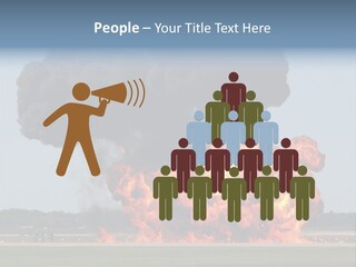 Accident Fire Inferno PowerPoint Template