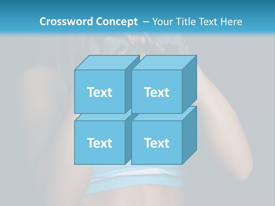Athletic Lifting Health PowerPoint Template