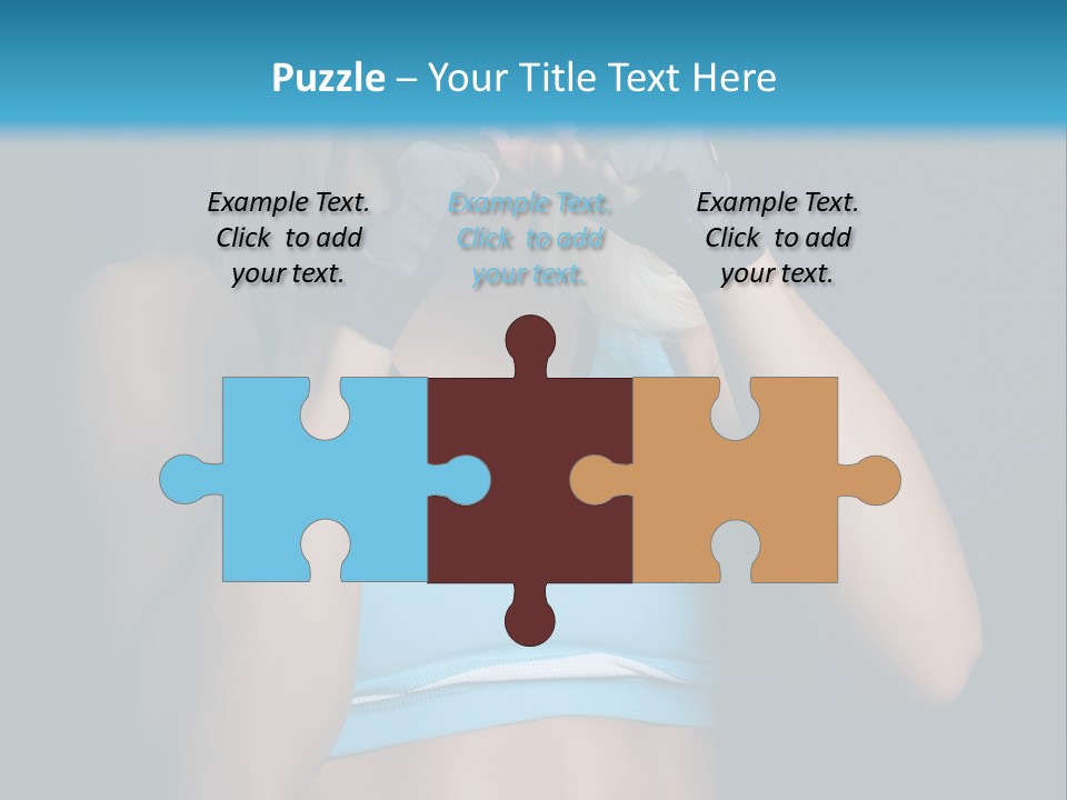 Athletic Lifting Health PowerPoint Template