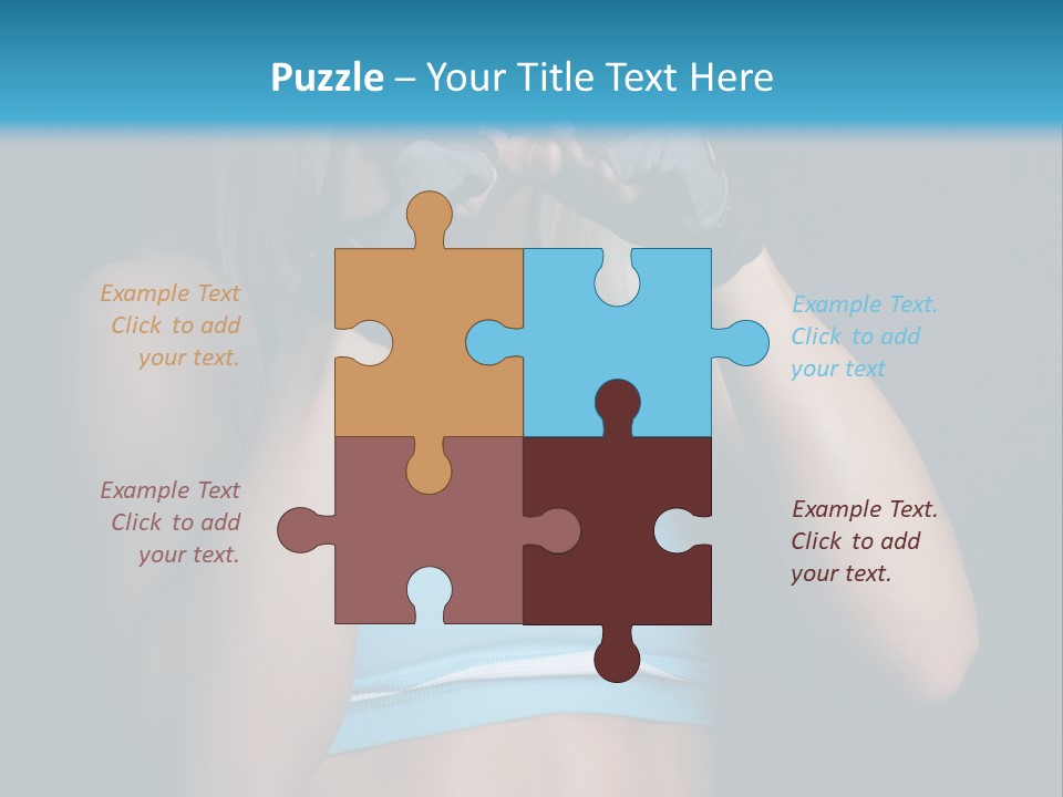 Athletic Lifting Health PowerPoint Template