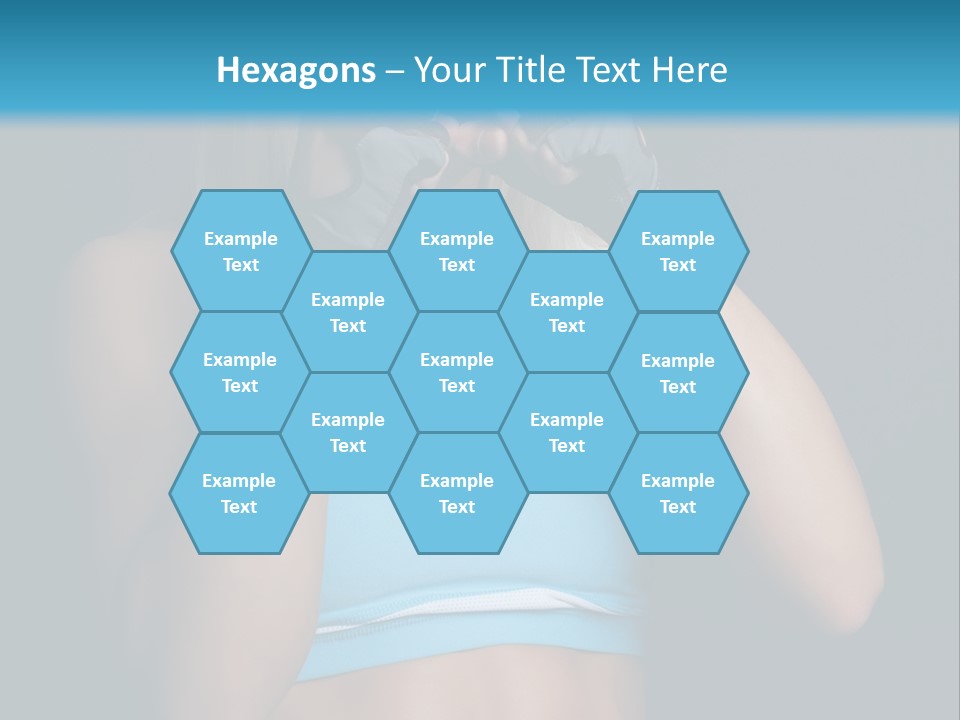 Athletic Lifting Health PowerPoint Template