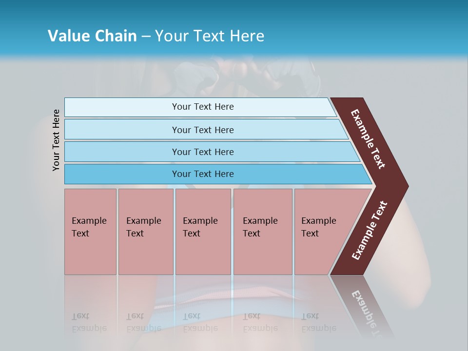 Athletic Lifting Health PowerPoint Template