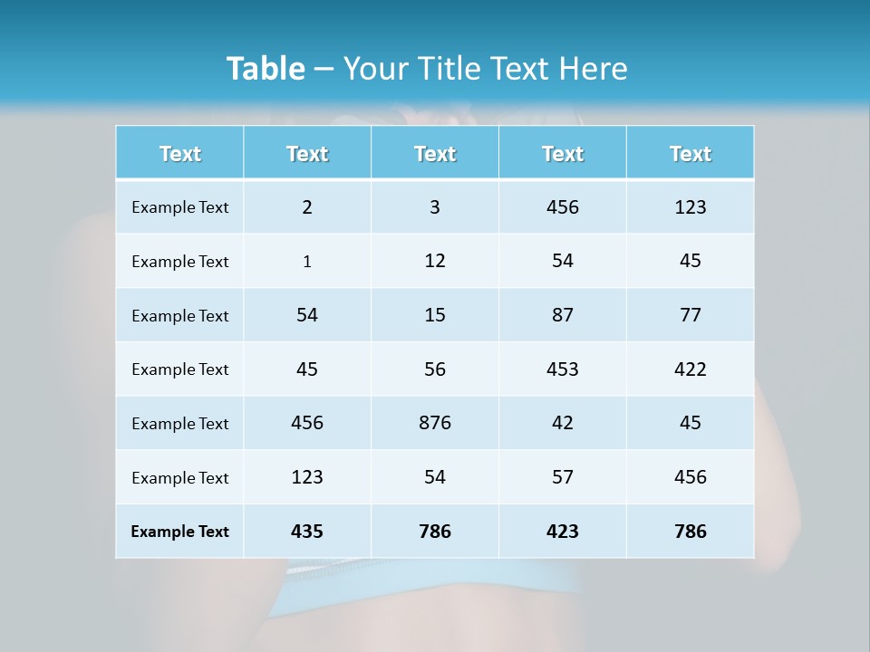Athletic Lifting Health PowerPoint Template