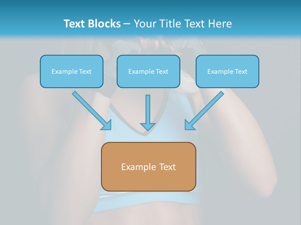 Athletic Lifting Health PowerPoint Template