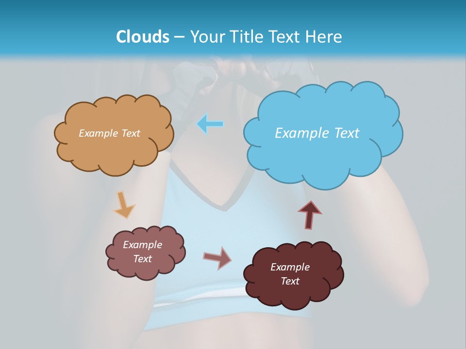 Athletic Lifting Health PowerPoint Template