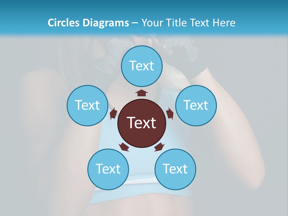 Athletic Lifting Health PowerPoint Template