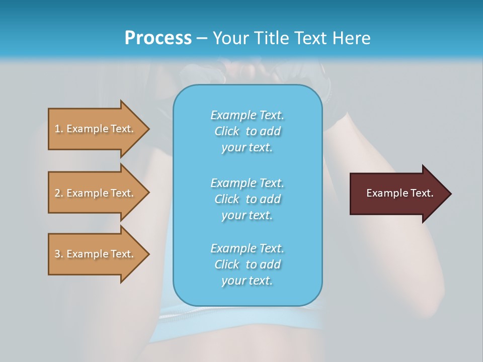 Athletic Lifting Health PowerPoint Template