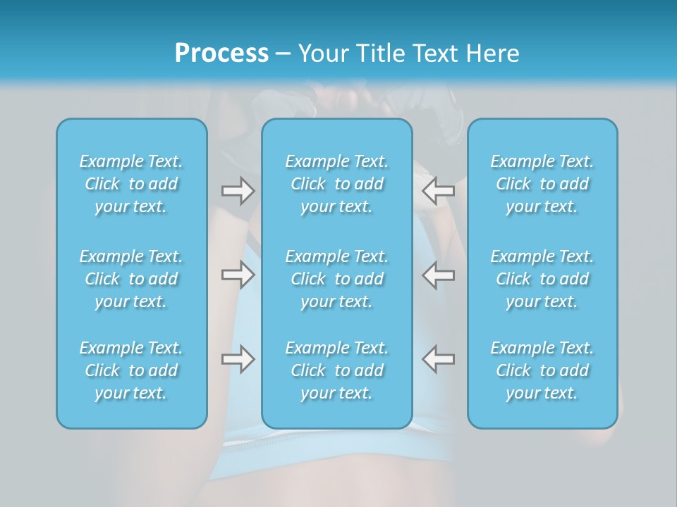 Athletic Lifting Health PowerPoint Template