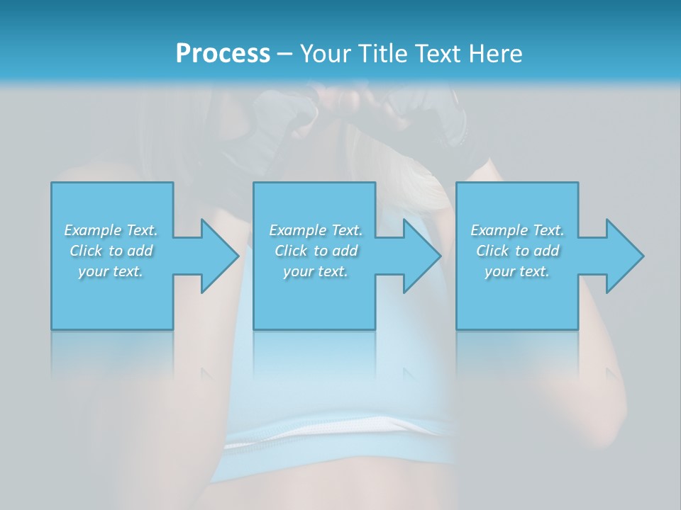 Athletic Lifting Health PowerPoint Template