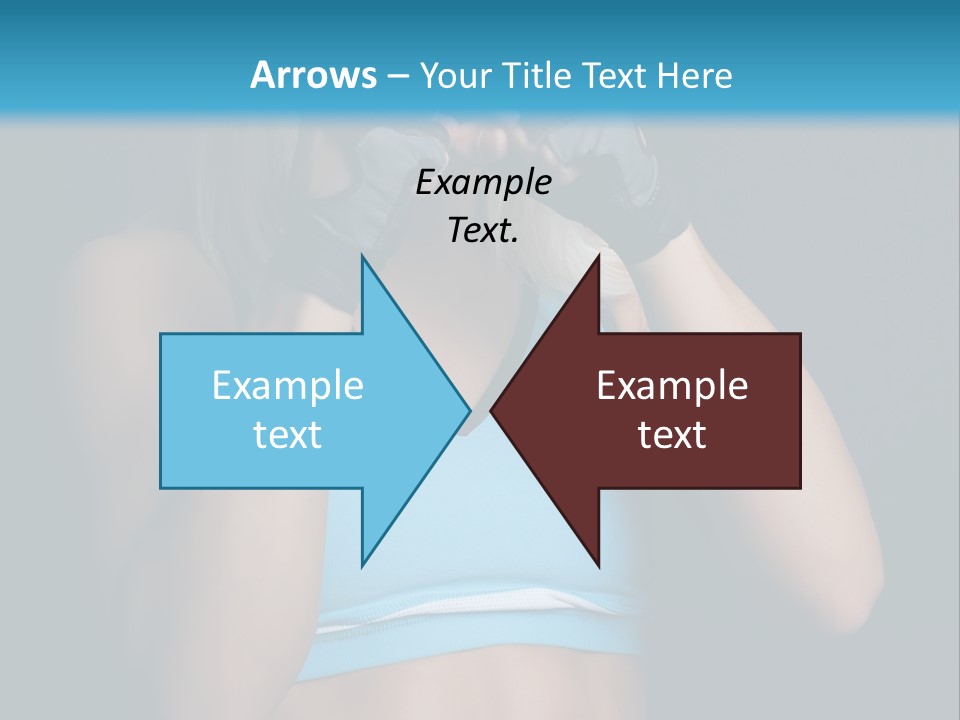 Athletic Lifting Health PowerPoint Template