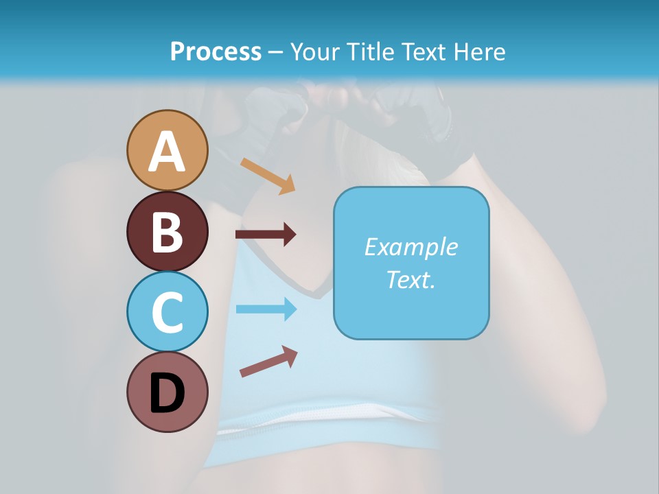 Athletic Lifting Health PowerPoint Template