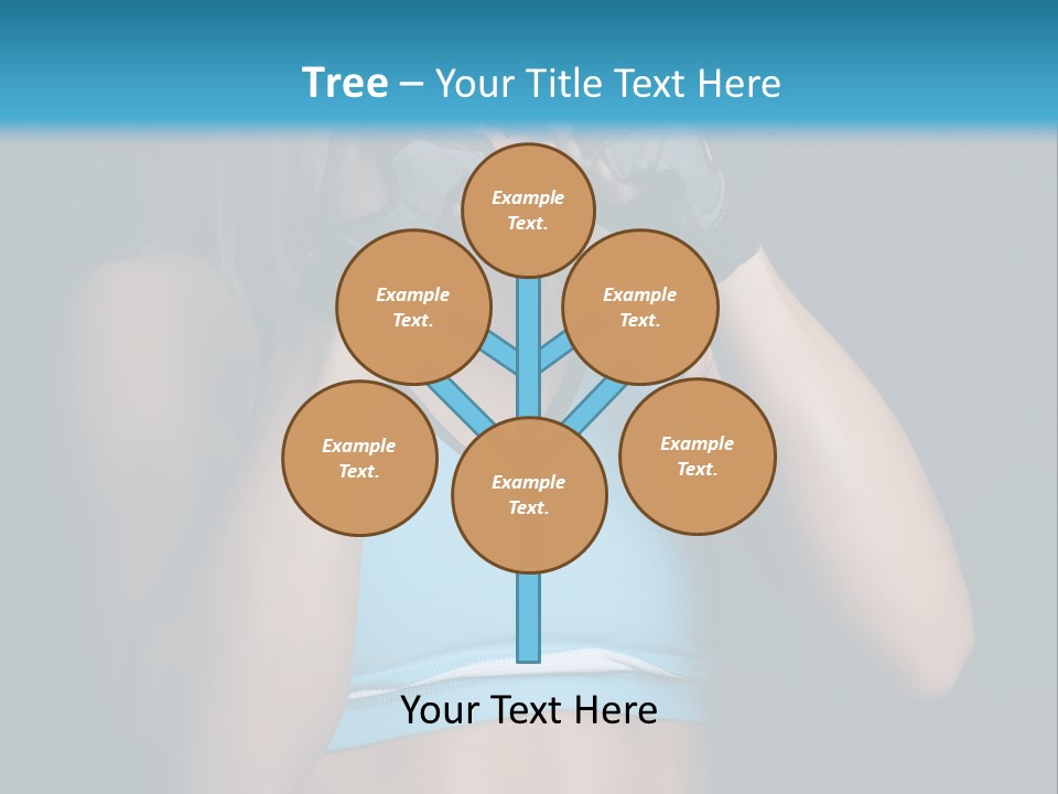 Athletic Lifting Health PowerPoint Template