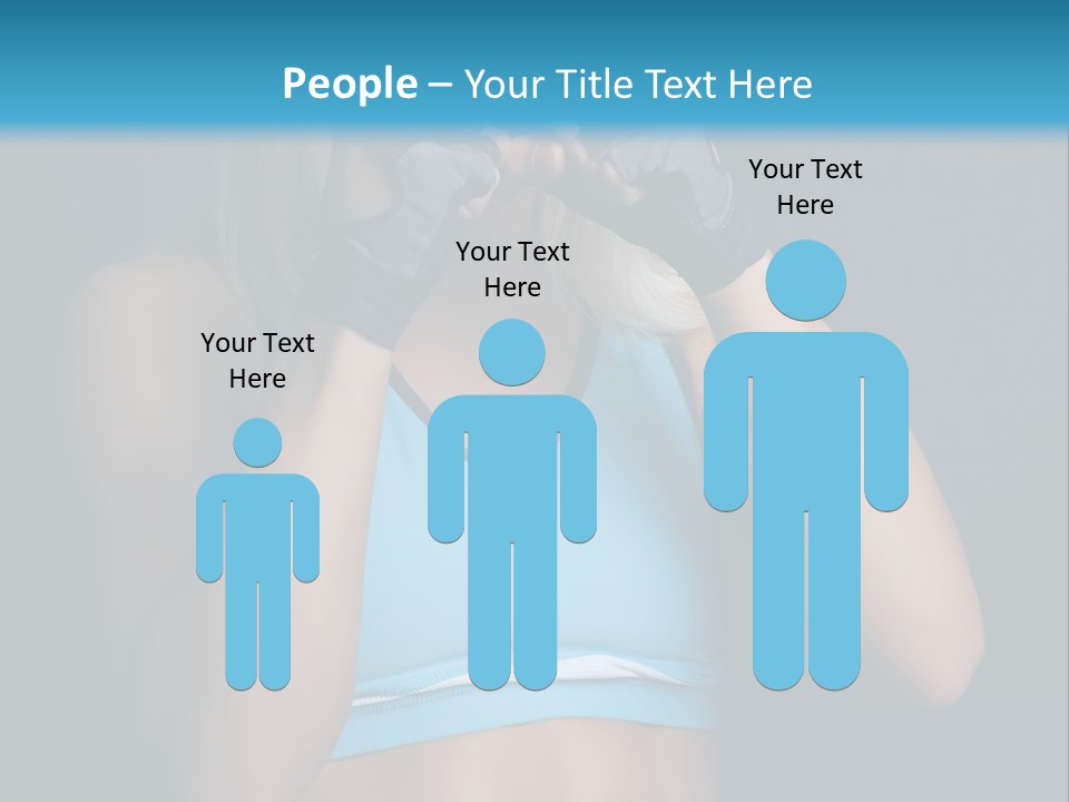 Athletic Lifting Health PowerPoint Template