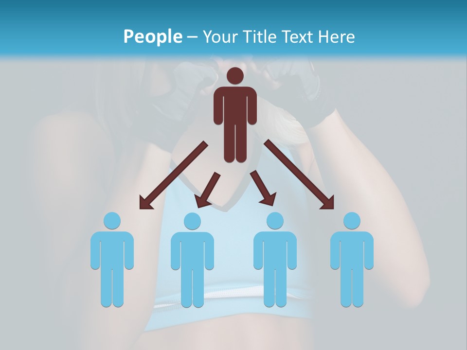 Athletic Lifting Health PowerPoint Template