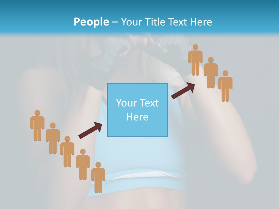 Athletic Lifting Health PowerPoint Template