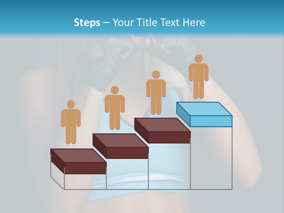 Athletic Lifting Health PowerPoint Template